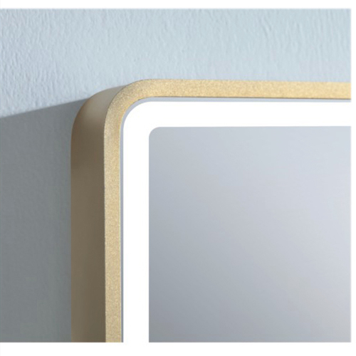 gouden frame LED badkamerspiegel