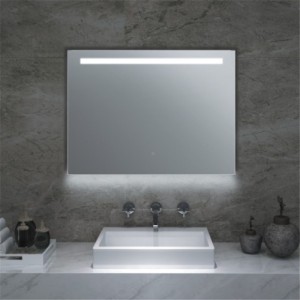מכירות חמות בסין באיכות טובה מראה אמבט מואר מראה חדר אמבטיה LED מראת אמבטיה מראת ניקיון עם אור LED