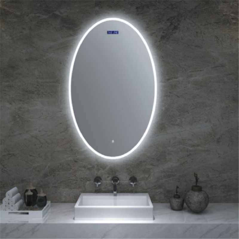 Factory wholesale China Decor Wall Mounted Touch Switch Bathroom Makeup Smart LED Mirror
