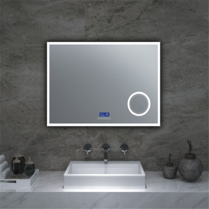 China Rectangle Mirror with Light Bathroom Smart Light LED Bathroom Mirror