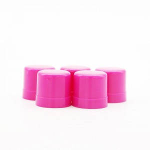 Plastic Screw Top Cap Pink Bottle Lid For Shampoo Cosmetic Bottle Wholesal